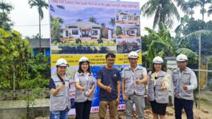 Lễ động thổ công trình nhà vườn mái Nhật của Nhà Việt Luxury tại Thái Bình