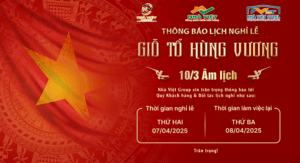NGHỈ LỄ GIỖ TỔ HÙNG VƯƠNG 2025