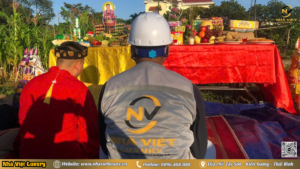Lễ động thổ biệt thự hiện đại tại Quỳnh Phụ, Thái Bình